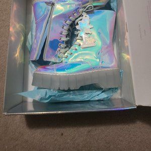 COPY - Sparkl Fairy Couture Iridescent Multi Combat Boots